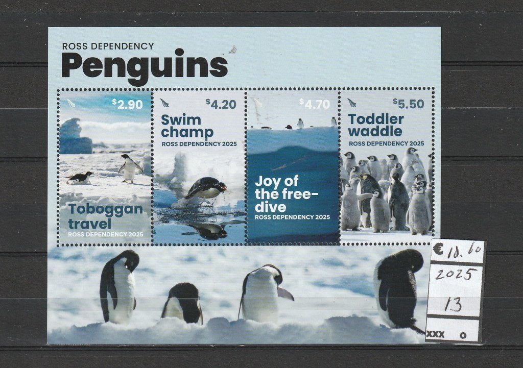 VOGELS-13-ROS-2025-PF- KOOPJE, Verzenden, Postfris, Dier of Natuur