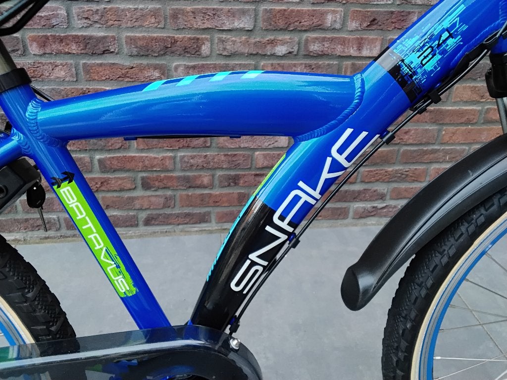Super mooie Batavus Snake  (Als nieuw), Terugtraprem, 24 inch, Versnellingen, Batavus Snake Alpina Trial Yabber cube bulls loekie sparta
