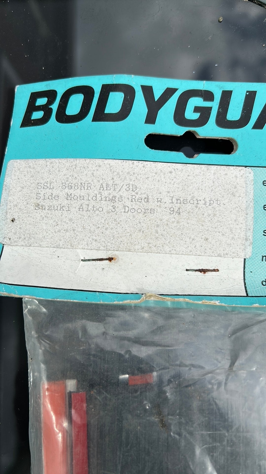 Body strips Suzuki Alto 3 deurs, Auto-onderdelen, Ophalen, Voor, Nieuw, Spatbord