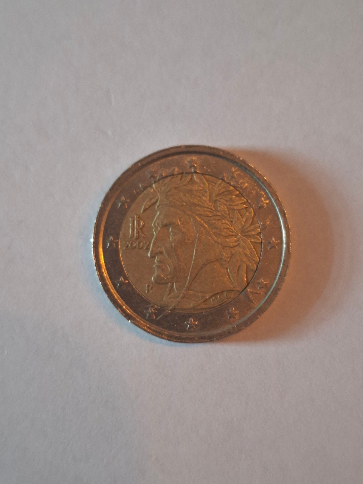 2 euro munt uit Italië 2002, Postzegels en Munten, Munten | Europa | Euromunten, Verzenden, Italië, 2 euro, Losse munt