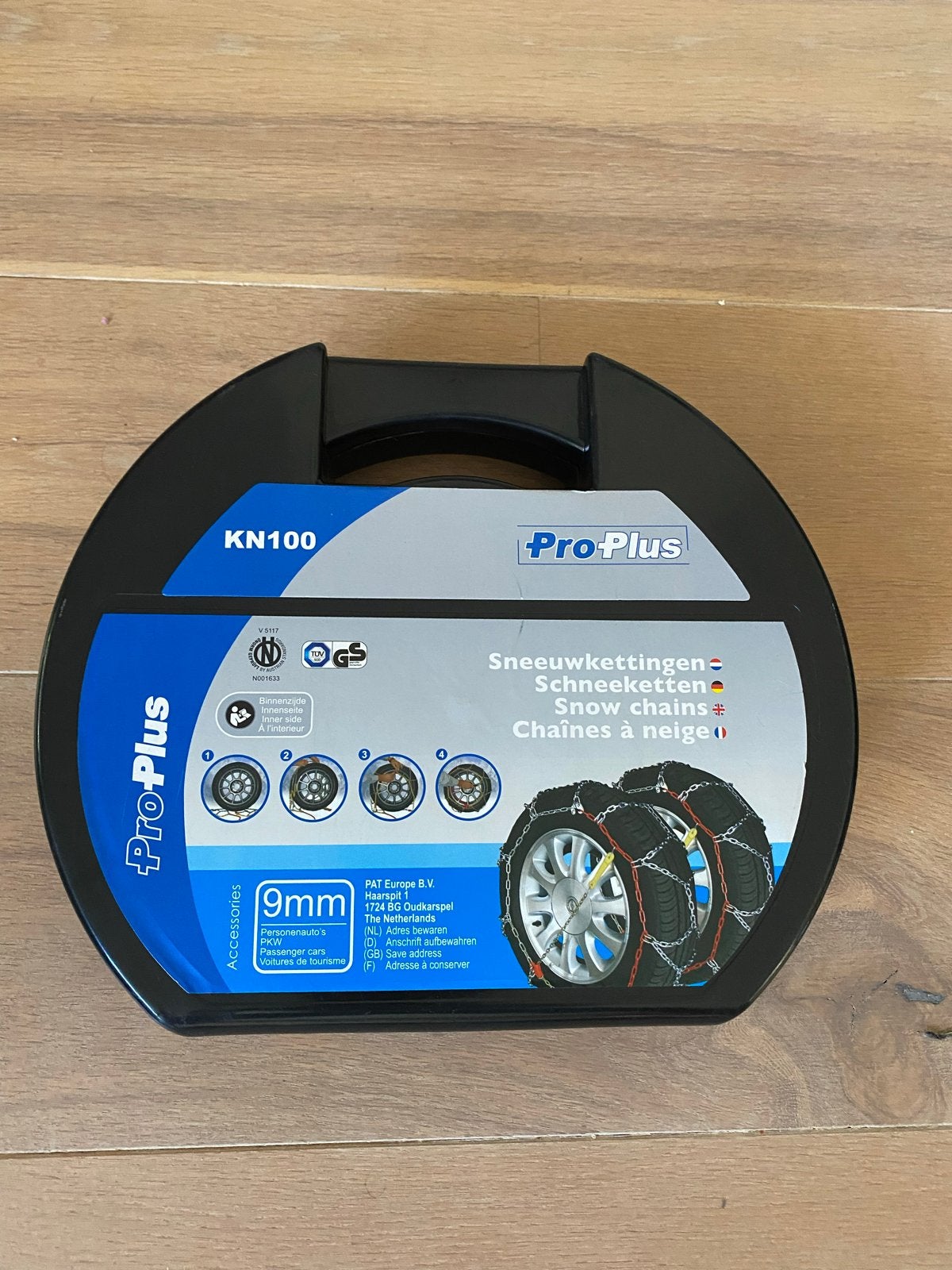 Proplus KN100 Sneeuwkettingen - Nooit gebruikt!, Auto diversen, Sneeuwkettingen, Ophalen of Verzenden, Nieuw