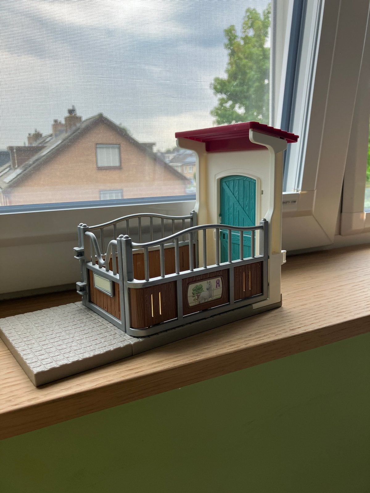 Schleich paardenbox 42569. Zonder paard., Ophalen of Verzenden, Zo goed als nieuw