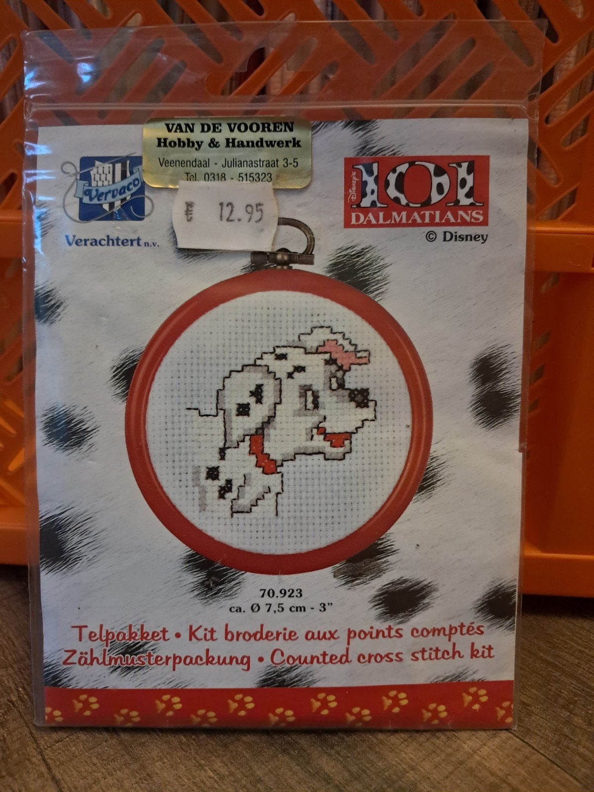 Disney 101 Dalmatiërs Telpakket - Kruissteek Borduurset, Nieuw, Meerkleurig, Ophalen of Verzenden, Overige merken