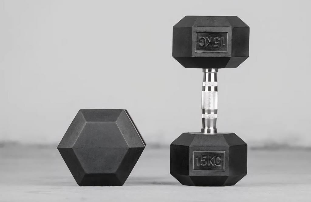 Hexa Dumbbell Set 2,5–25KG | BESTE PRIJS | Dumbells Hexagon, PH Fitness, Nieuw, Ophalen of Verzenden, Zürichstraat 20, 6135LP Sittard