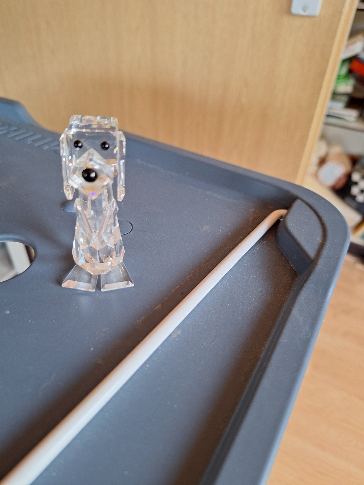 Swarovski kristallen pluto beeldje - Zo goed als nieuw, Ophalen of Verzenden, Zo goed als nieuw