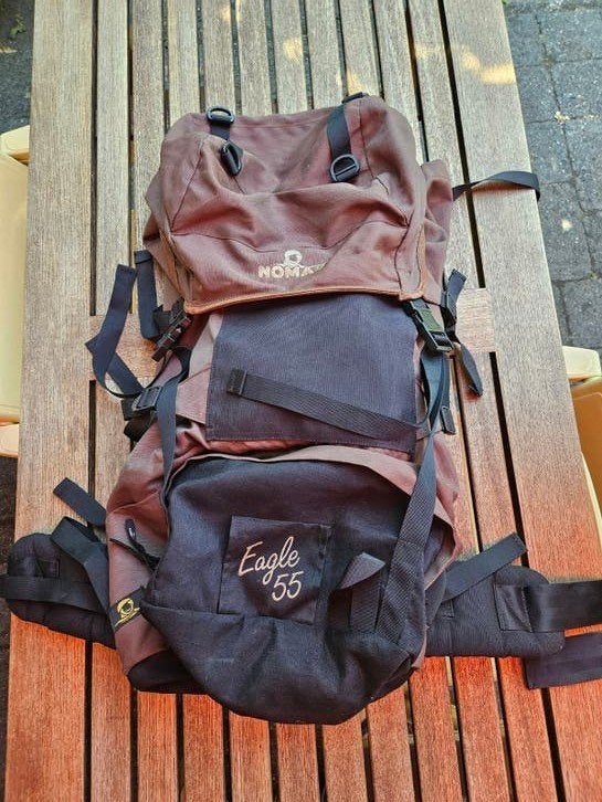 Nomad Eagle 55 Trekking Rugzak - Veel Opbergruimte, Ophalen of Verzenden, Gebruikt, Rugzak