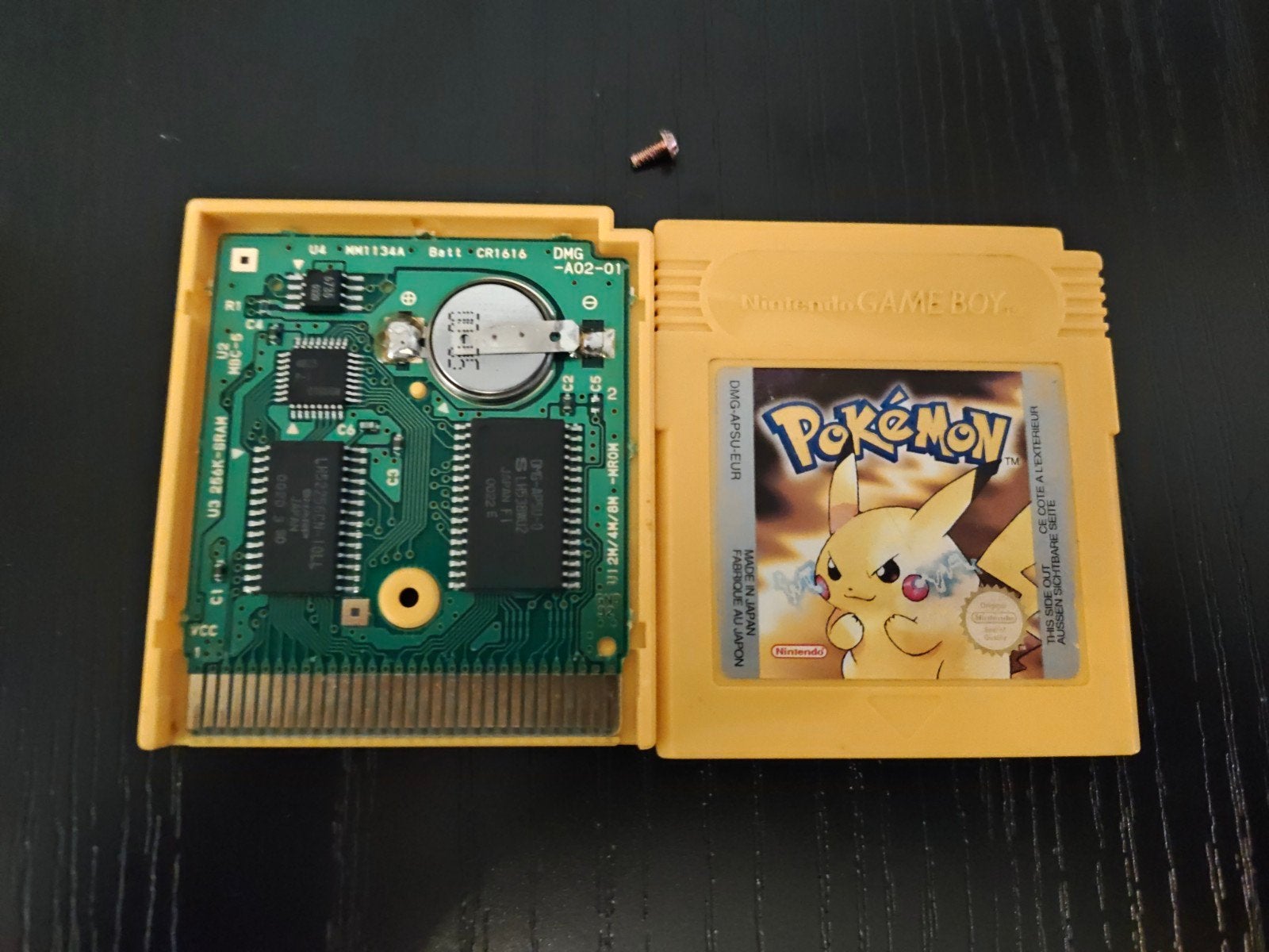 Pokemon Yellow Game Boy - Origineel en Werkend, Gebruikt, 1 speler, Ophalen of Verzenden, Role Playing Game (Rpg)