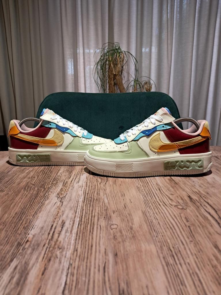 Nike Air Force 1 Fontanka Premium 'St Petersburg Raves' 36,5, Wit, Nike, Ophalen of Verzenden, Sneakers of Gympen