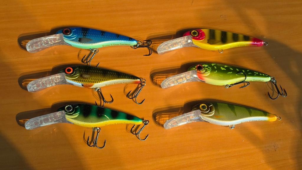 6 stuks Strike Pro Buster Jerk Crankbait, Verzenden, Nieuw, Overige typen