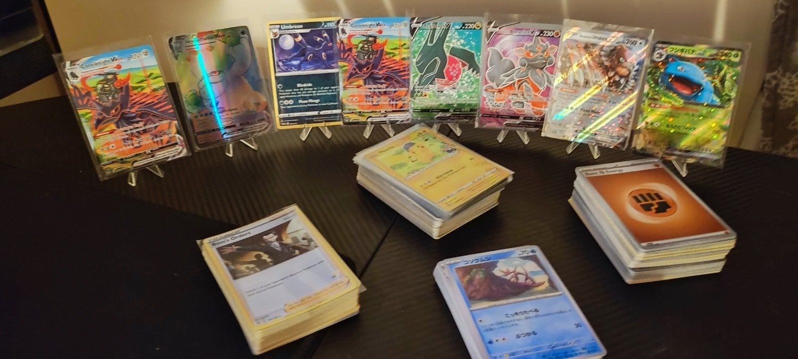 Grote Pokémon verzameling: VMAX, GX, Trainers, Energy & Meer, Ophalen of Verzenden, Zo goed als nieuw