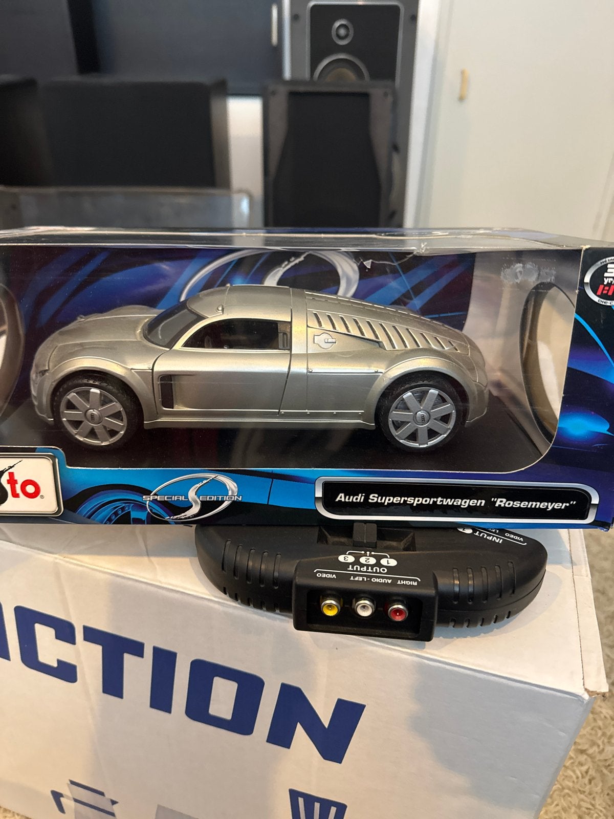 Audi Rosemeyer schaalmodel ovp, Ophalen of Verzenden, Nieuw, 1:9 t/m 1:12, Auto