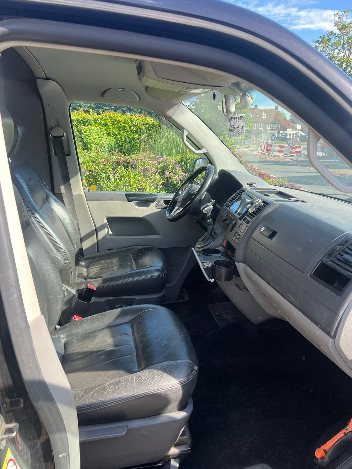 Volkswagen Transporter Automaat 2.5 D 96KW AUT 2009, Overige carrosserieën, Volkswagen, Zwart, Diesel