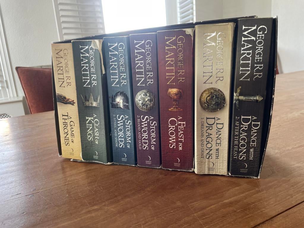 Game of Thrones Boekenset - A Song of Ice and Fire, Ophalen of Verzenden, Gelezen