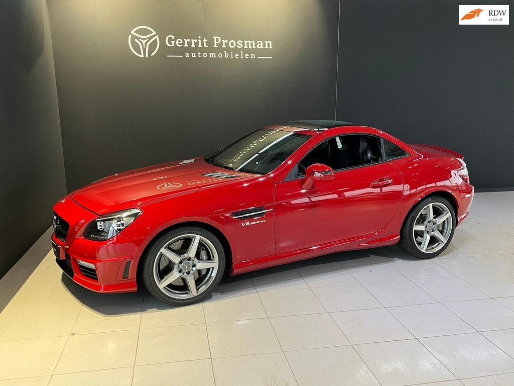 Mercedes-Benz SLK-klasse 55 AMG V8 422pk | 19k km | Magic Sk, Auto's, Automaat, 5461 cc, Achterwielaandrijving, Gebruikt