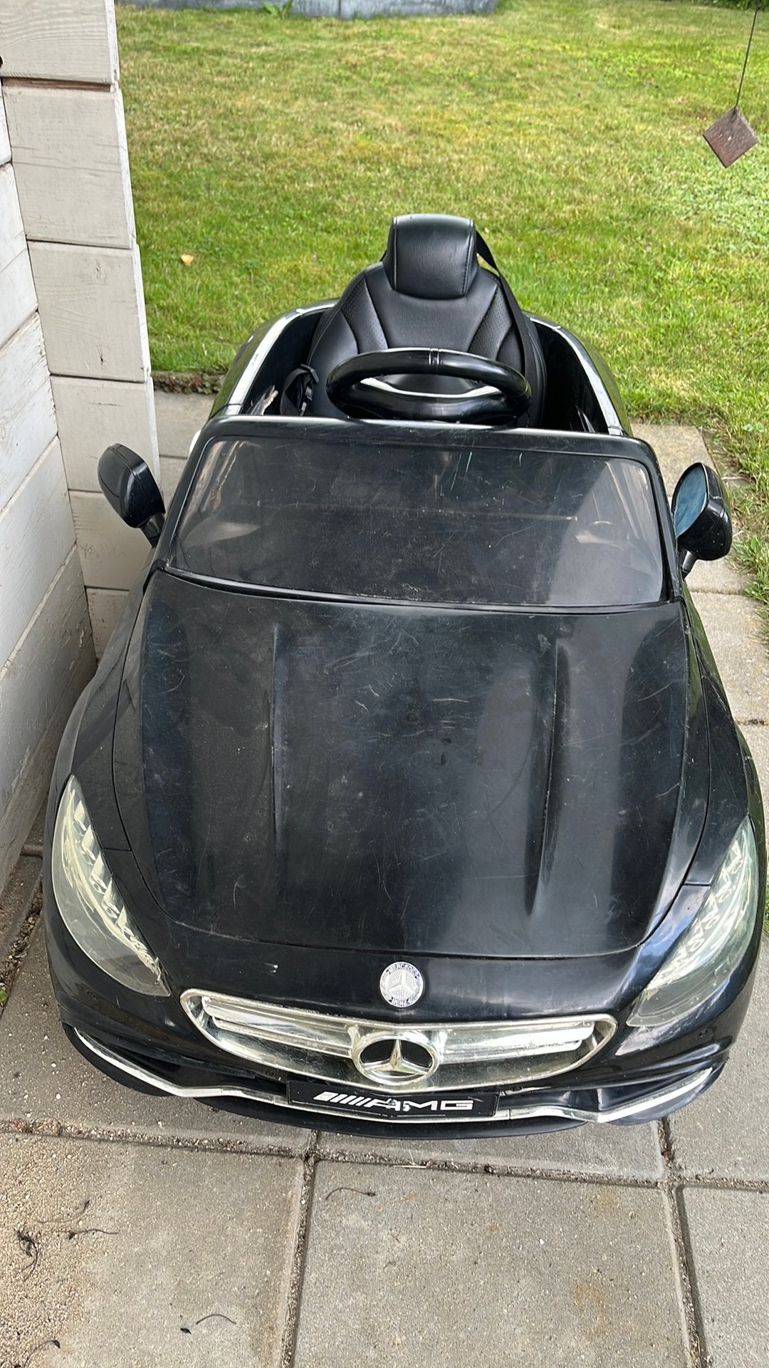 Kinderauto, Ophalen, Gebruikt