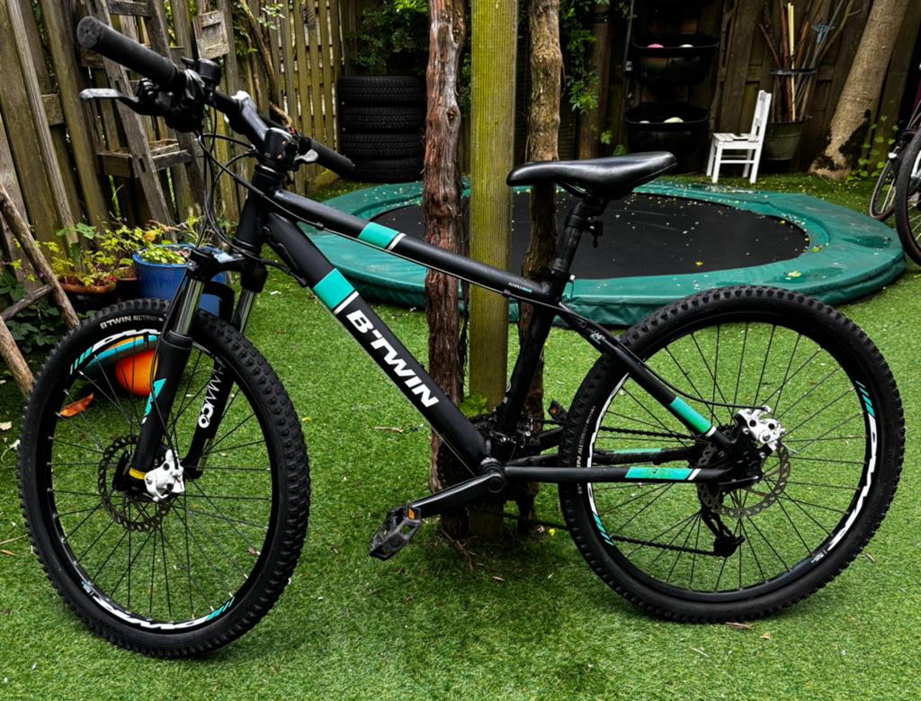Rockrider 700 24 inch mountainbike, Fietsen en Brommers, Fietsen | Mountainbikes en ATB, Gebruikt, Hardtail, Schijfrem, Ophalen