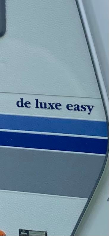 Easy de luxe sticker. Hobby caravan, Ophalen of Verzenden, Nieuw
