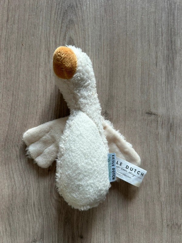 Little Dutch Knijpspeeltje Little Goose 🪿, Ophalen of Verzenden, Zo goed als nieuw, Rammelaar, Met geluid