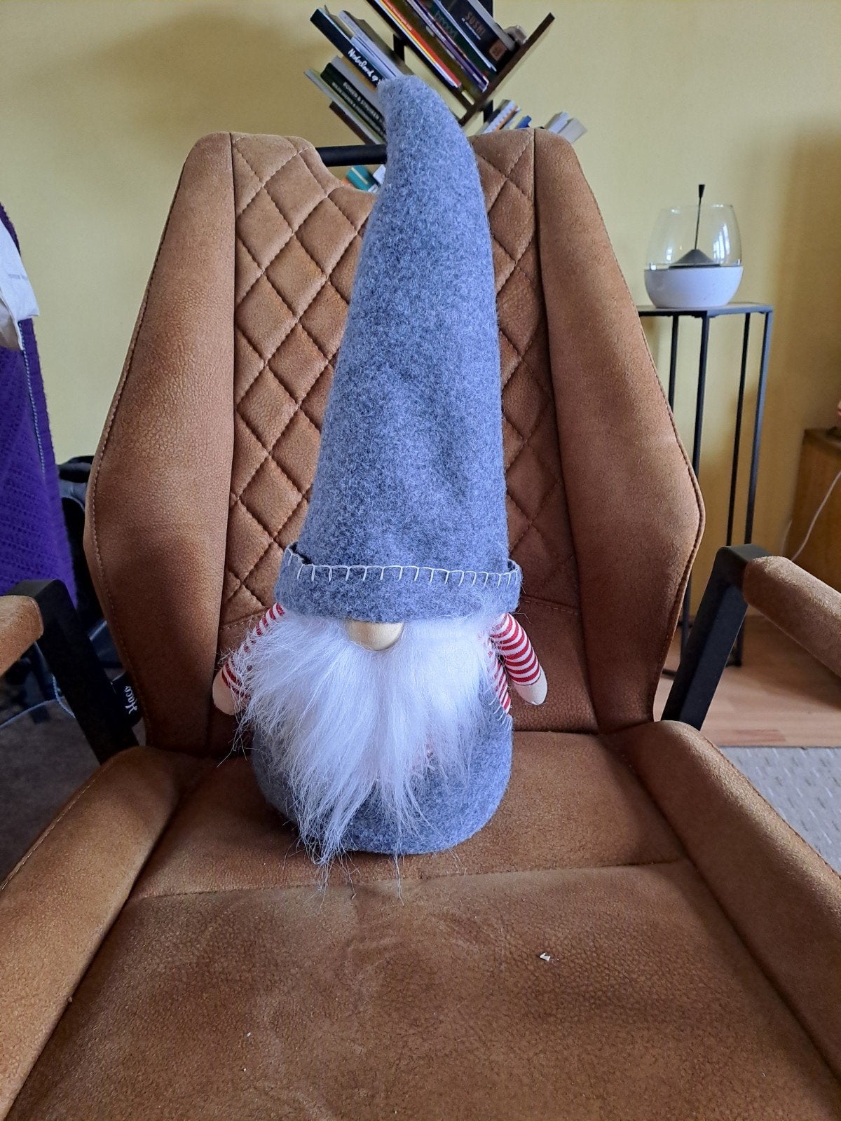 Leuke decoratie gnoom - Leuk om neer te zetten!, Ophalen of Verzenden, Gebruikt, Meerkleurig, Textiel