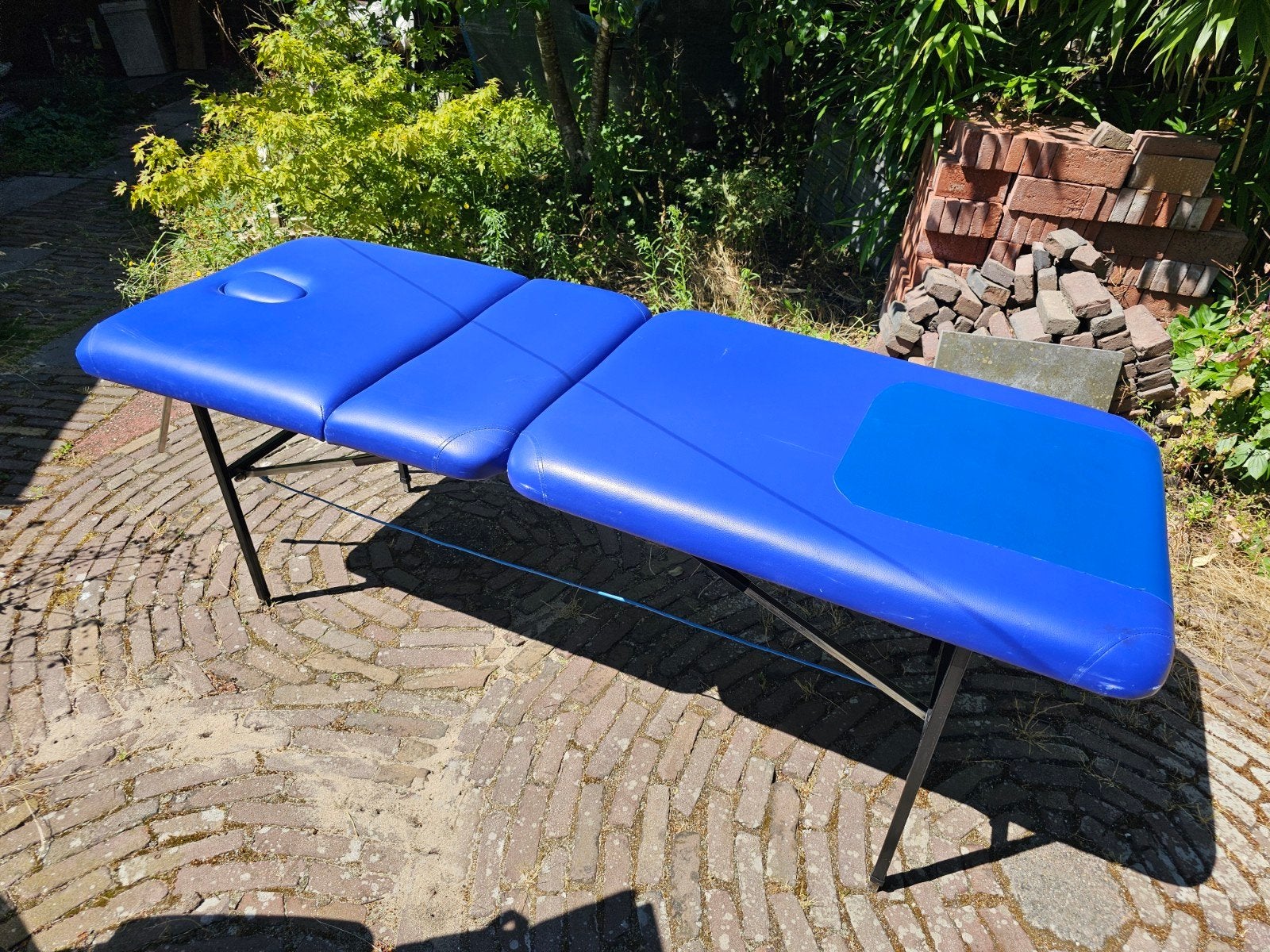 Masaagetafel inklapbaar, Sport en Fitness, Massageproducten, Ophalen, Gebruikt, Massagetafel