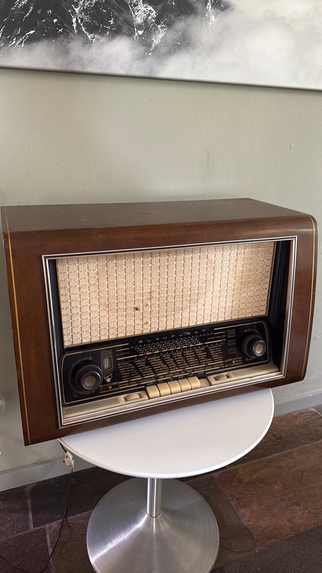 Oude Blaupunkt radio!, Ophalen of Verzenden