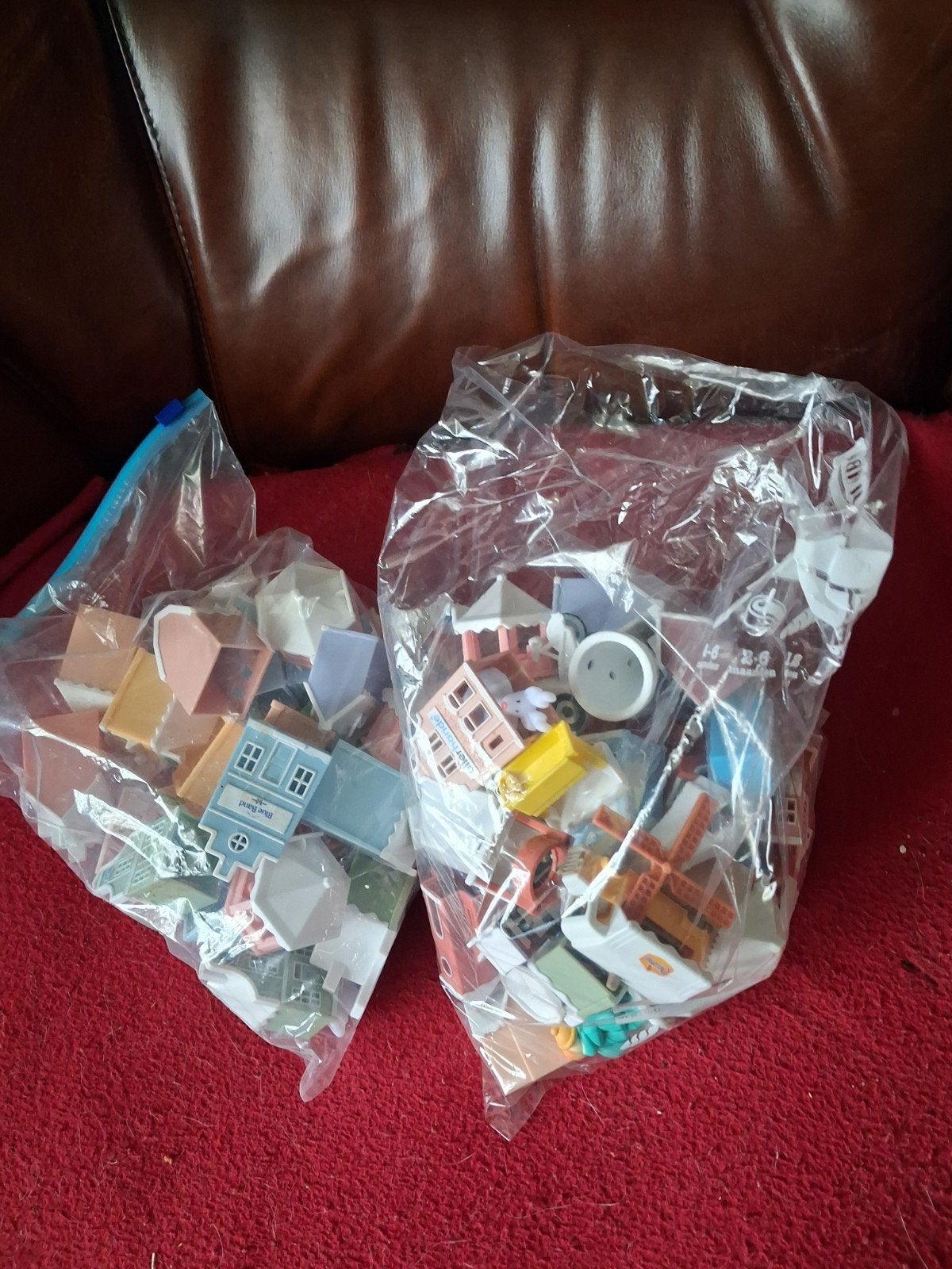 Te koop 2 zakken AH huisjes ., Verzamelen, Albert Heijn, Ophalen of Verzenden