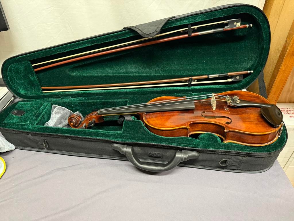 Roth & Junius viool met koffer en strijkstok, Roth & Junius, Onbekend, Viool, Ophalen of Verzenden
