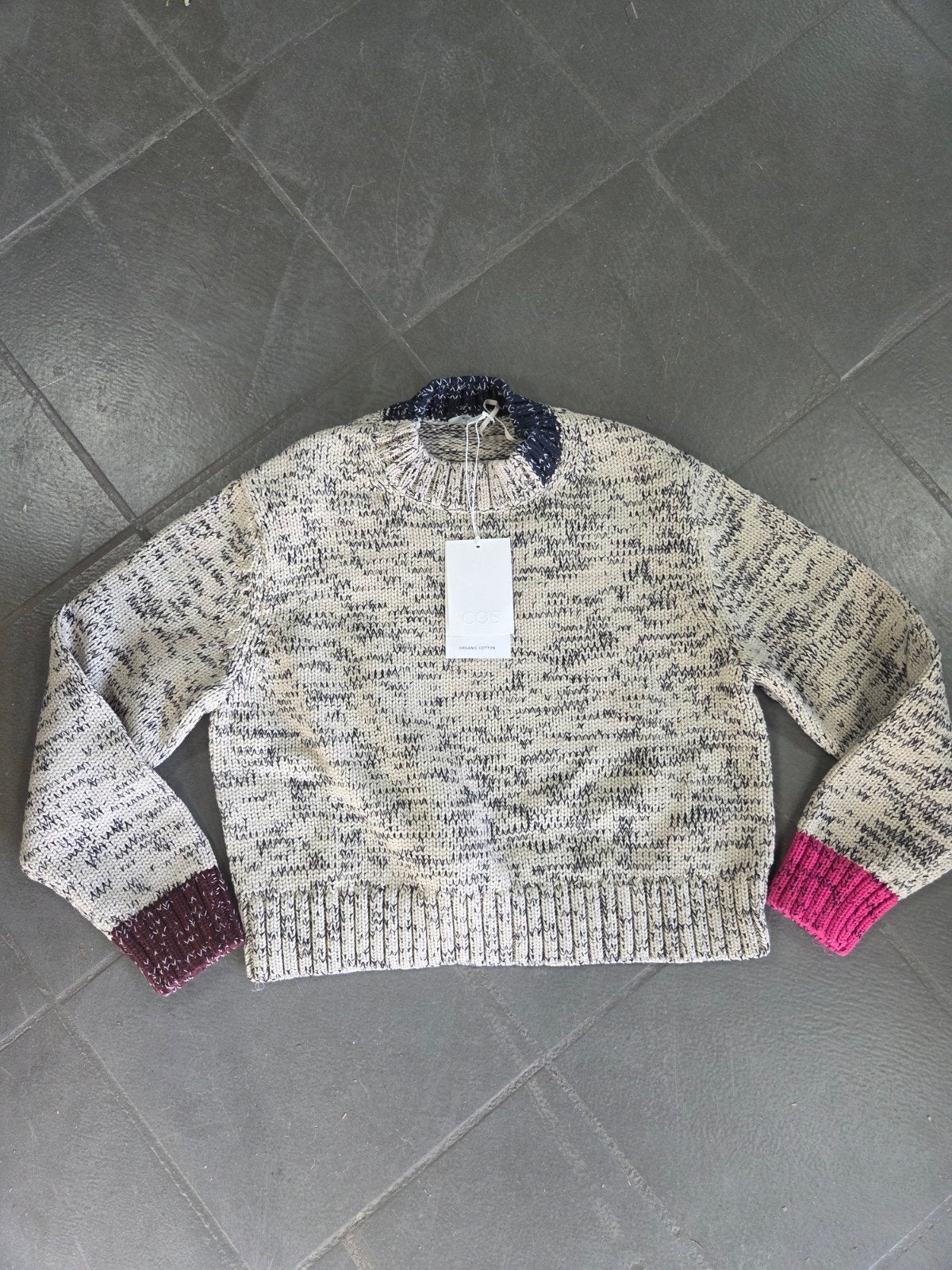 COS Gebreide Trui van Biologisch Katoen - Nieuw met labels, Maat 38/40 (M), Regent Street 224, London, W1B 3BR, UK, COS, Customerservice.uk@cosstores.com