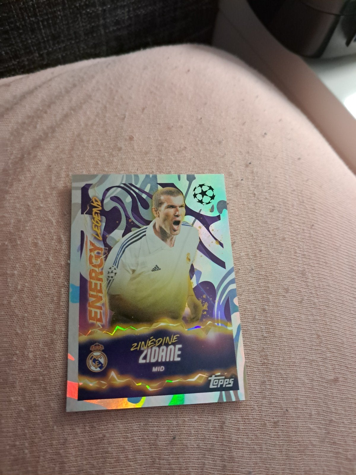 Champions League 2025/26 Zidane. Voetbalsticker (567)., Ophalen of Verzenden, Nieuw, Sticker