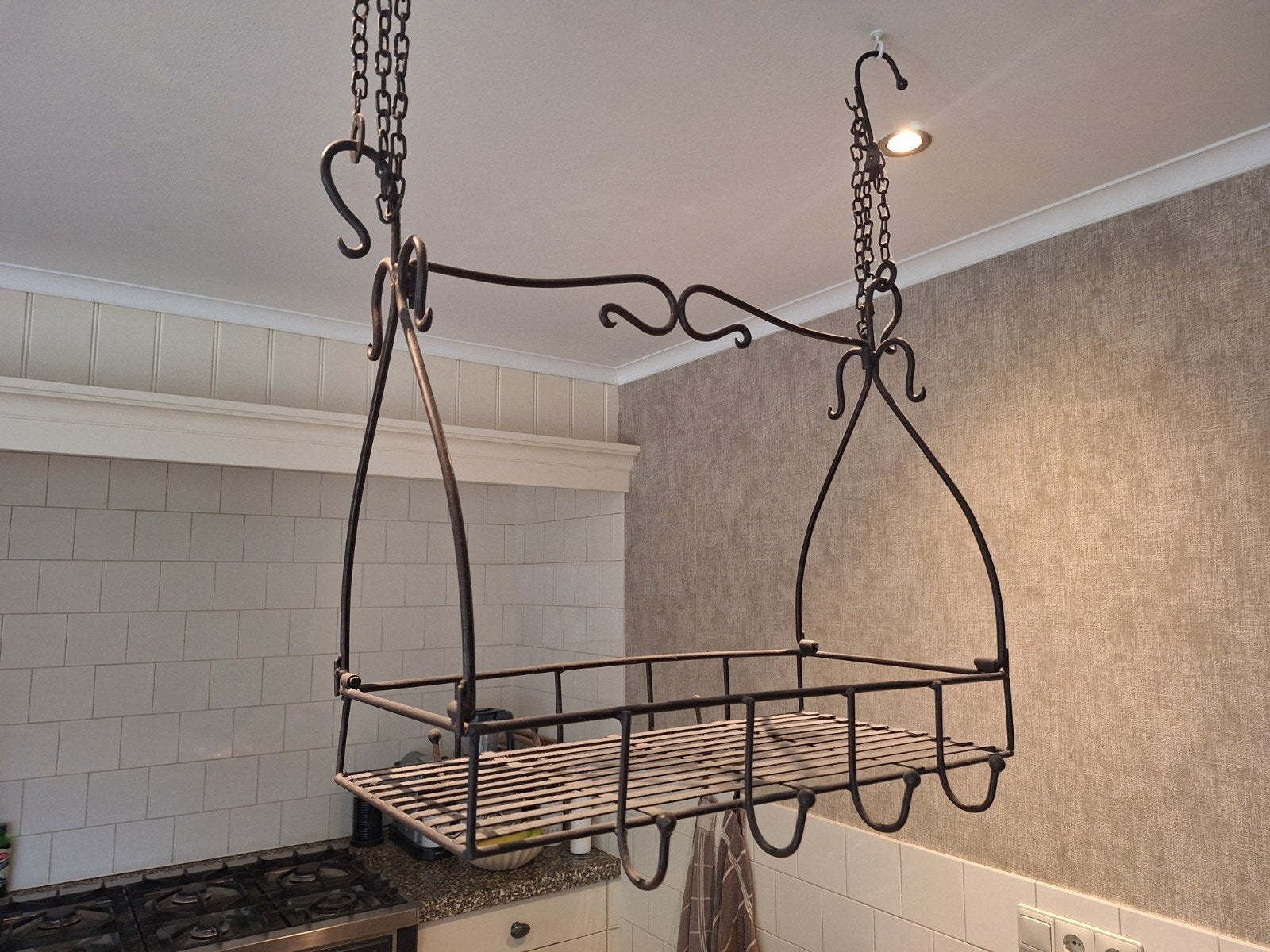 Serviesrek riviera maison stijl, Huis en Inrichting, Keuken | Keukenelementen, Ophalen, Zo goed als nieuw, 25 tot 50 cm, Minder dan 100 cm