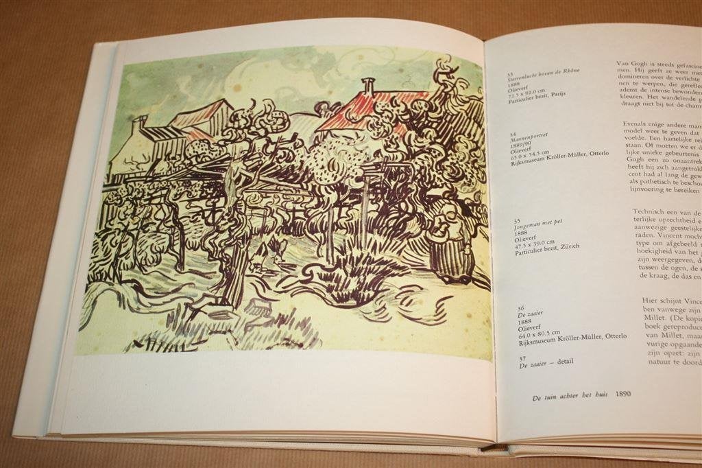 Van Gogh. 92 Kleurenreprodukties., Ophalen of Verzenden, Gelezen
