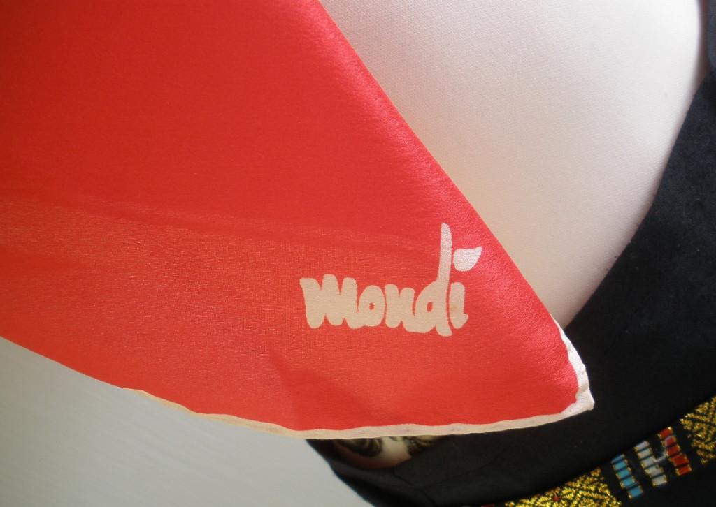 Vintage Mondi polkadot sjaaltje, Kleding | Dames, Maat 38/40 (M), Mondi, Ophalen of Verzenden, Zo goed als nieuw