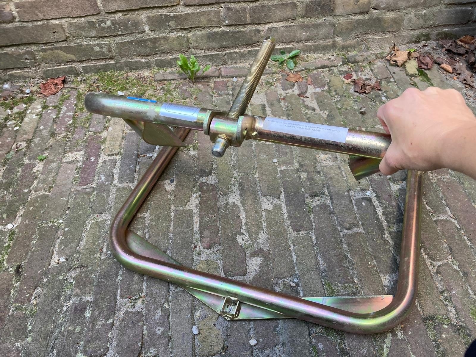 TRAILOCK caravan leveller - Zo goed als nieuw, Caravans en Kamperen, Ophalen, Zo goed als nieuw