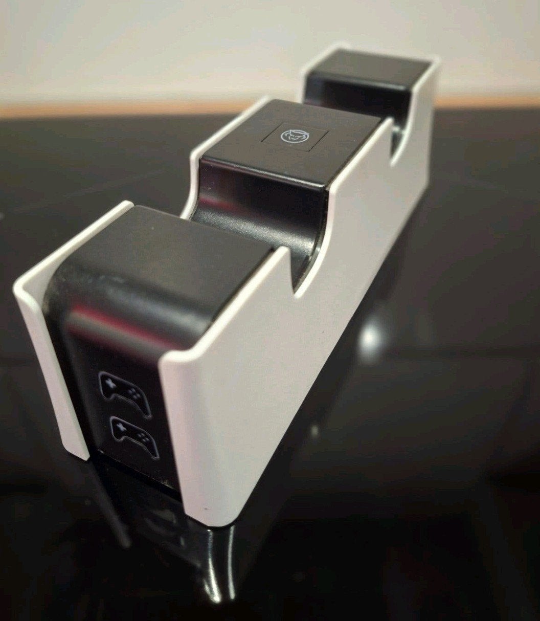 PS5 DualSense Oplaadstation - Wit, Ophalen of Verzenden, Zo goed als nieuw, Voeding, Oplader of Kabel, PlayStation 5