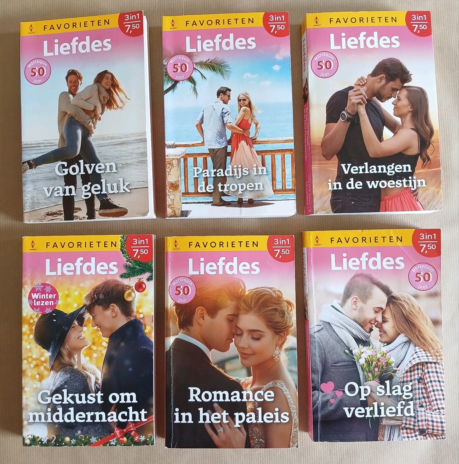 Favorieten Liefdes Romans (3in1 bundel), Boeken, Ophalen of Verzenden, Zo goed als nieuw, Diverse auteurs, Nederland