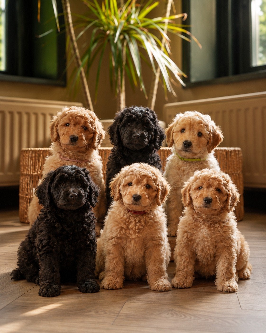 Medium Bernedoodle pups – nog enkele beschikbaar, Overige rassen, CDV (hondenziekte), 8 tot 15 weken, Meerdere