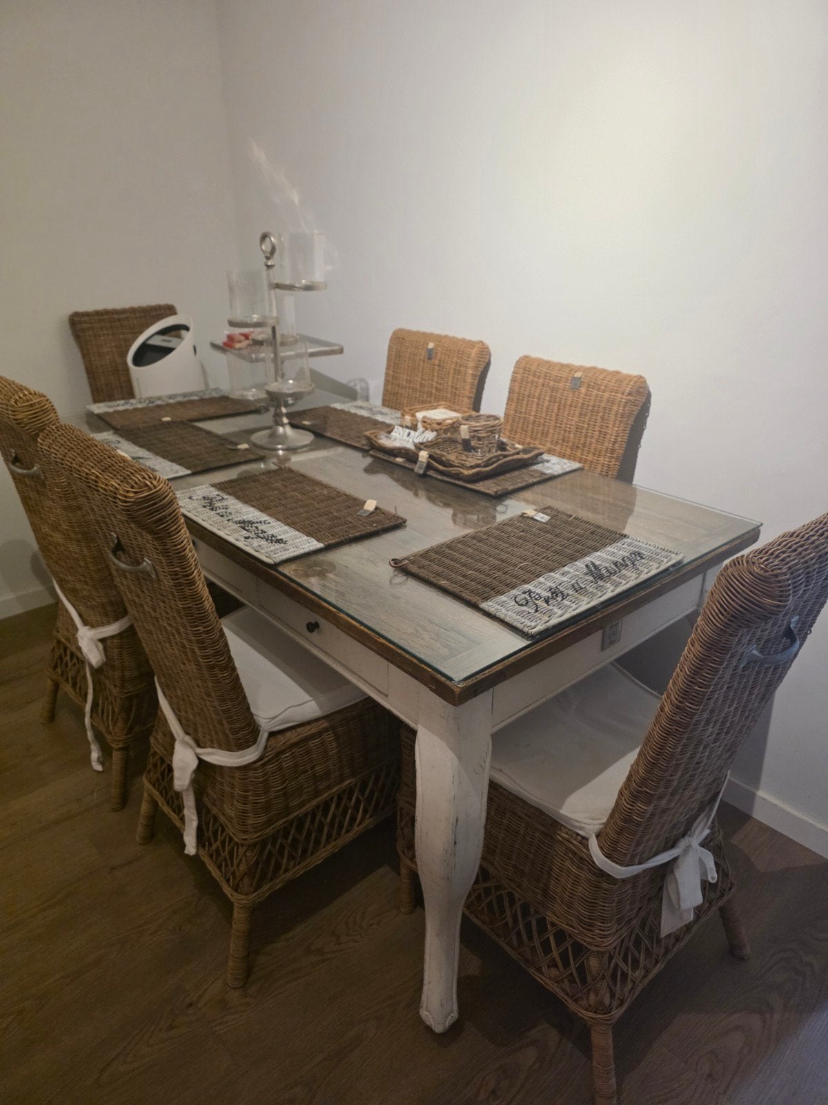 riviera maison driftwood eettafel, Ophalen, 50 tot 100 cm, Vijf personen of meer, Rechthoekig