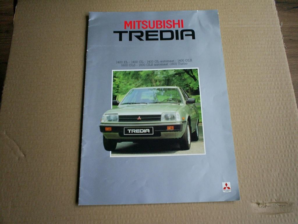 Mitsubishi Tredia 6 / 1983 20 pag., Verzenden, Zo goed als nieuw, Mitsubishi