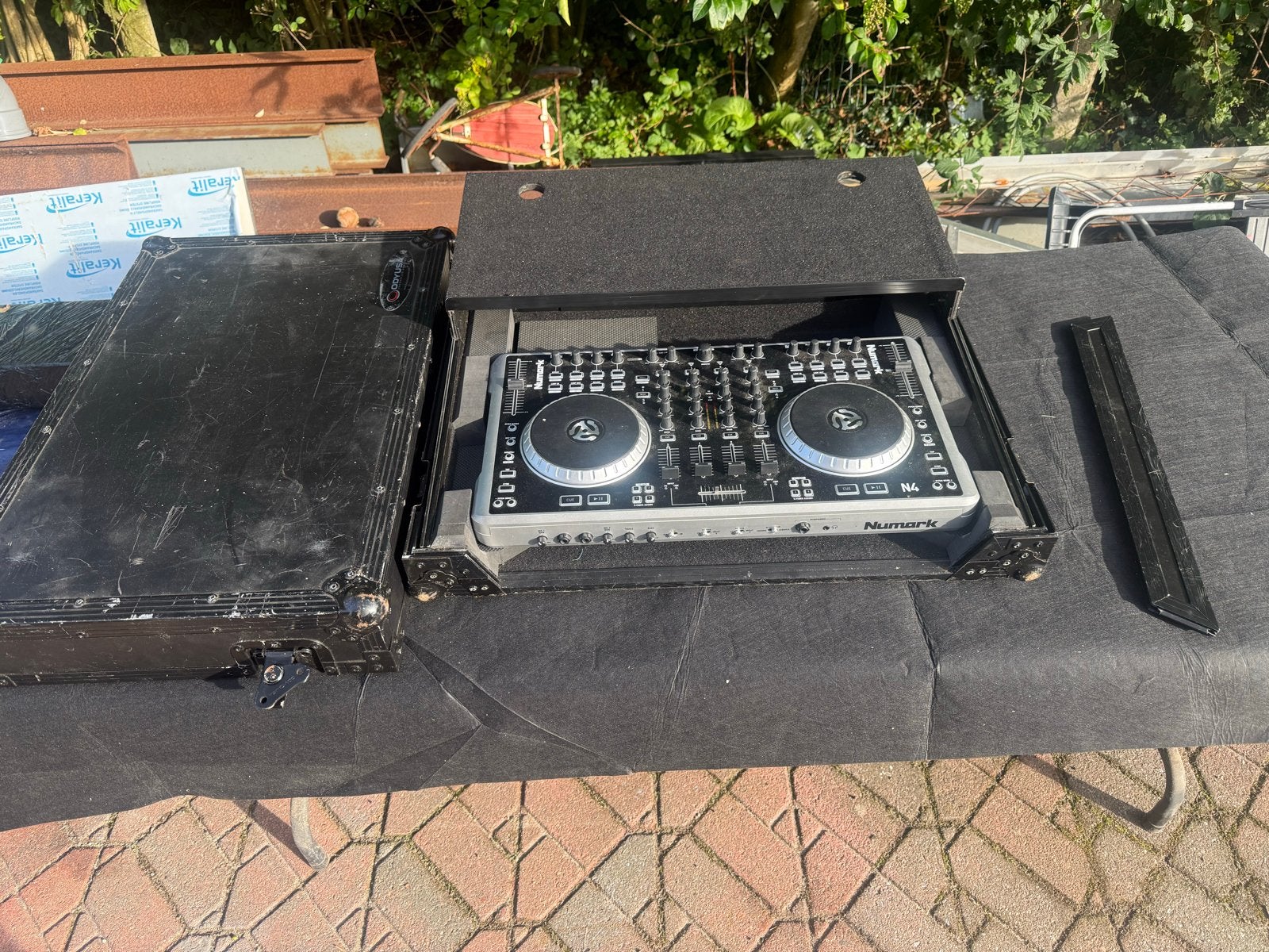 Numark DJ Controller N4 met flightcase, Muziek en Instrumenten, Ophalen, Gebruikt, Dj-set, Numark