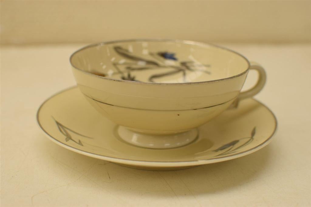 10 delig H&C porseleinen kop en schotels 46401, Gebruikt, Ophalen of Verzenden, Bord(en), Wedgwood