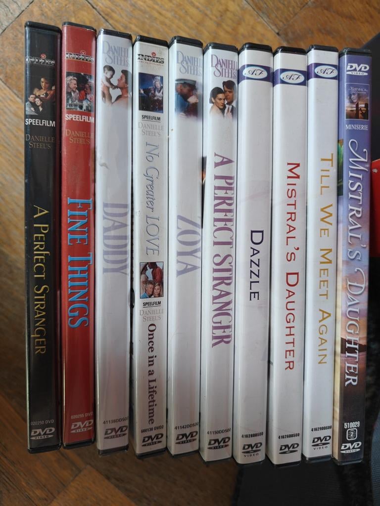 DVD's Judith Krantz & Danielle Steel - Diverse Miniseries, Ophalen of Verzenden
