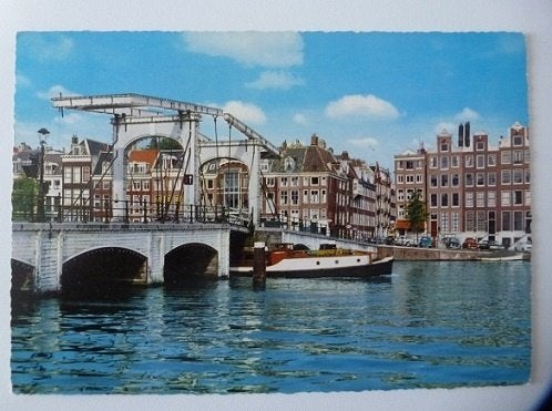 AMSTERDAM Magere Brug, Ophalen, 1960 tot 1980, Gelopen, Noord-Holland