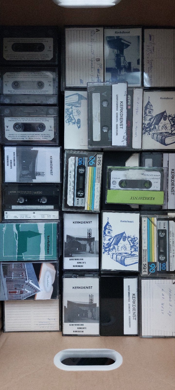 cassettebandjes grotendeels gergem predikanten, Ophalen of Verzenden
