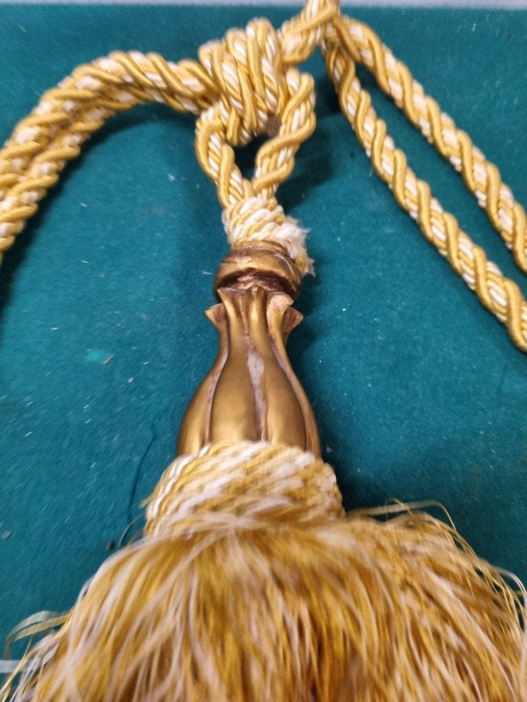gordijnenkwast met aardewerk ornament, Ophalen of Verzenden, 'T Olde Gre-j, Info@toldegrej.nl, Endepoelstraat 20f Didam