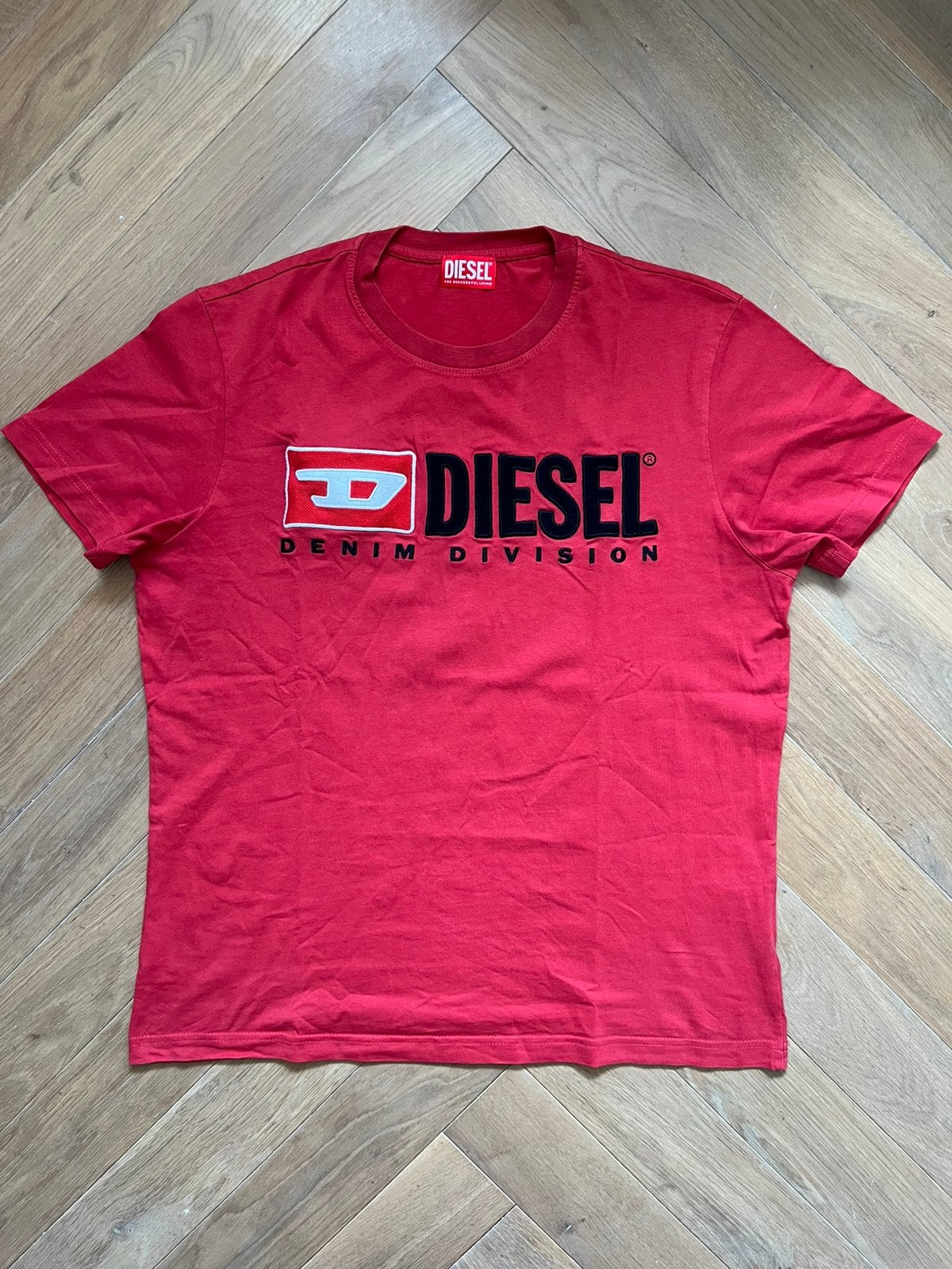 DIESEL shirt T-shirt maat XL, Ophalen of Verzenden, Zo goed als nieuw, Maat 56/58 (XL), Rood