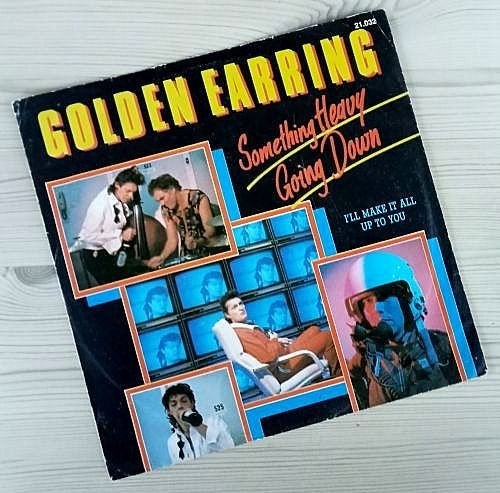 Golden Earring: something heavy going down, Cd's en Dvd's, Vinyl Singles, Ophalen of Verzenden, Gebruikt, Rock en Metal