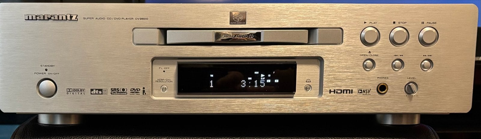 Marantz dv 9600 Super Audio CD/DVD-, Ophalen, Zo goed als nieuw, Marantz