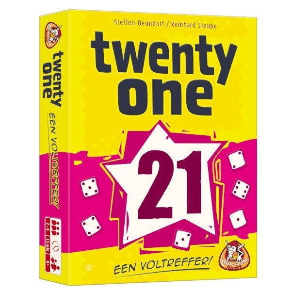 Twenty One (21) White Goblin Games Dobbelspel Nieuw, White Goblin Games, White Goblin Games, White Goblin Games, Nieuw