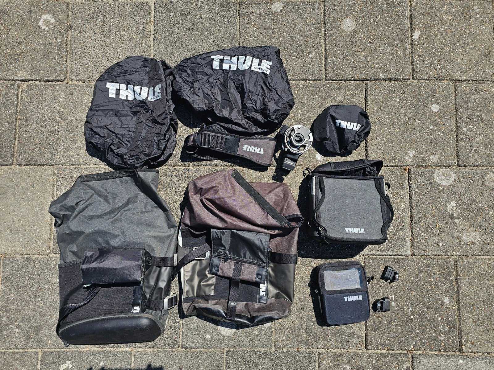 Fietstassen Reistassen voor fiets THULE, Fietsen en Brommers, Fietsaccessoires | Fietstassen, Ophalen, Gebruikt