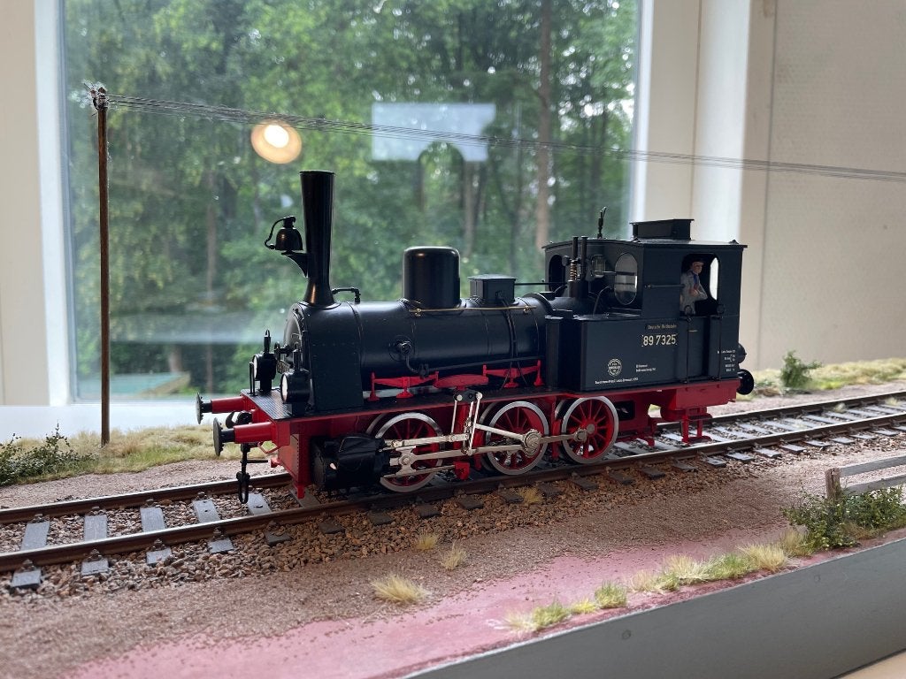 Märklin spoor 1 BR 89 (T3) ESU sound en dynamische stoom KM1, Gebruikt, Locomotief, Gelijkstroom of Wisselstroom, Ophalen of Verzenden